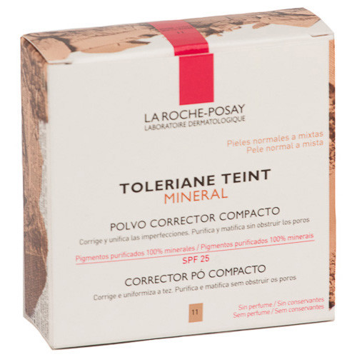 Imagen de La Roche Posay Toleriane maq. compacto teint mineral beige claro nº11