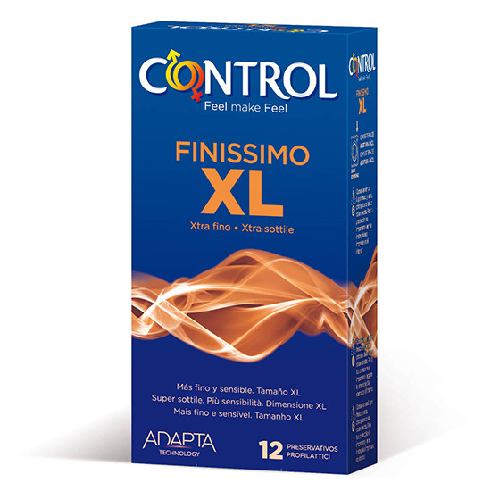 Imagen de Control preservativo finissimo XL 12uds