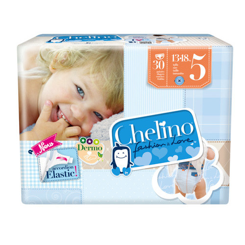 Imagen de Chelino pañal love t/2 3-6 kg 28u
