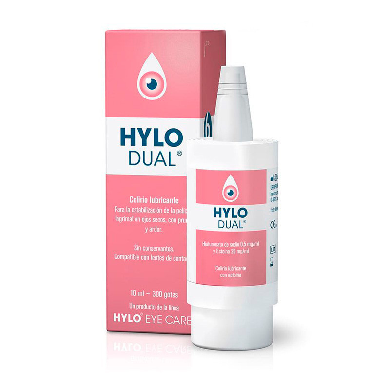 Imagen de Hylo dual colirio lubricante 10ml