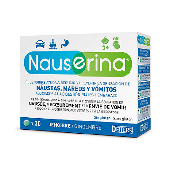 Imagen de Nauserina 30 comprimidos