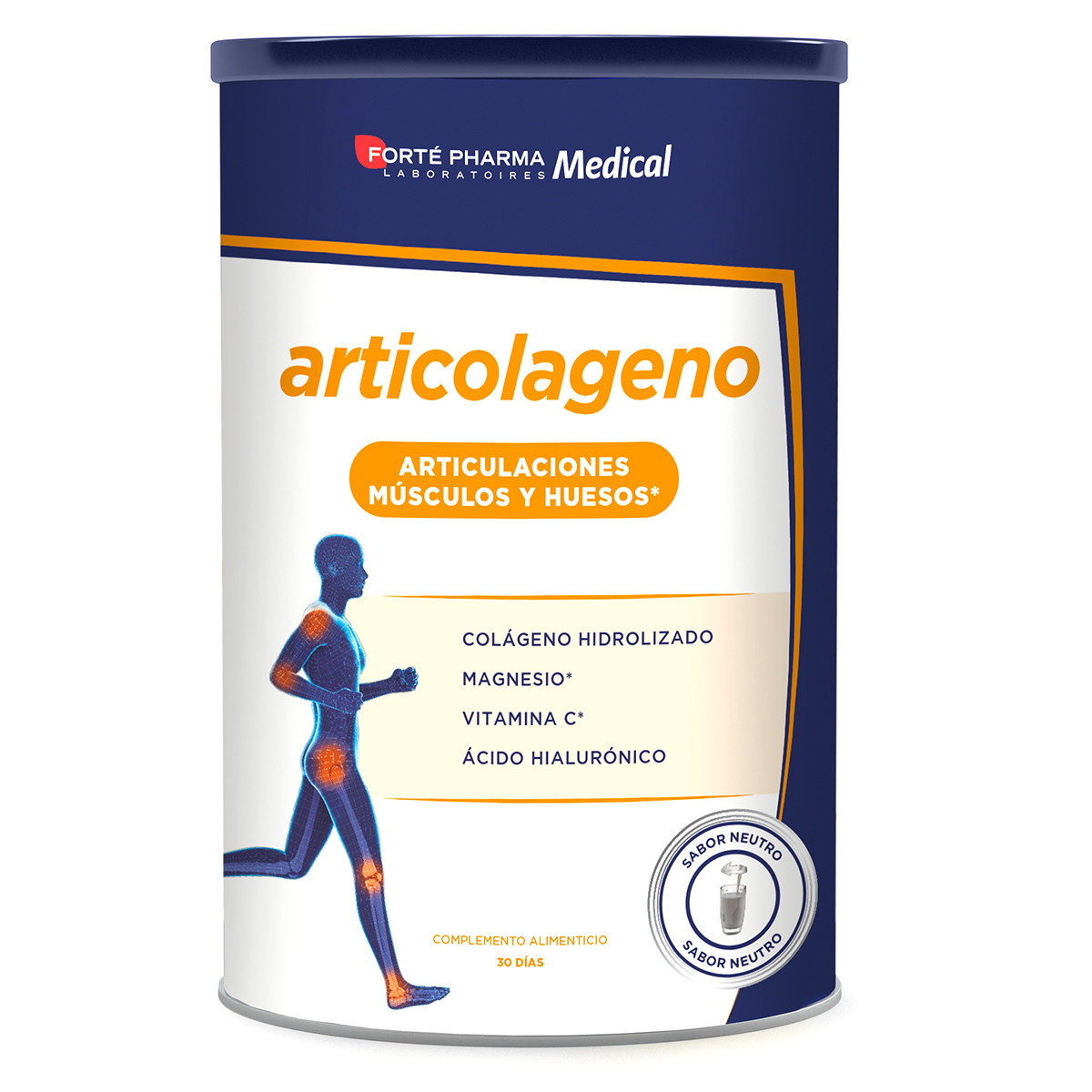 Imagen de Forte pharma articolágeno polvo sabor neutro 300gr