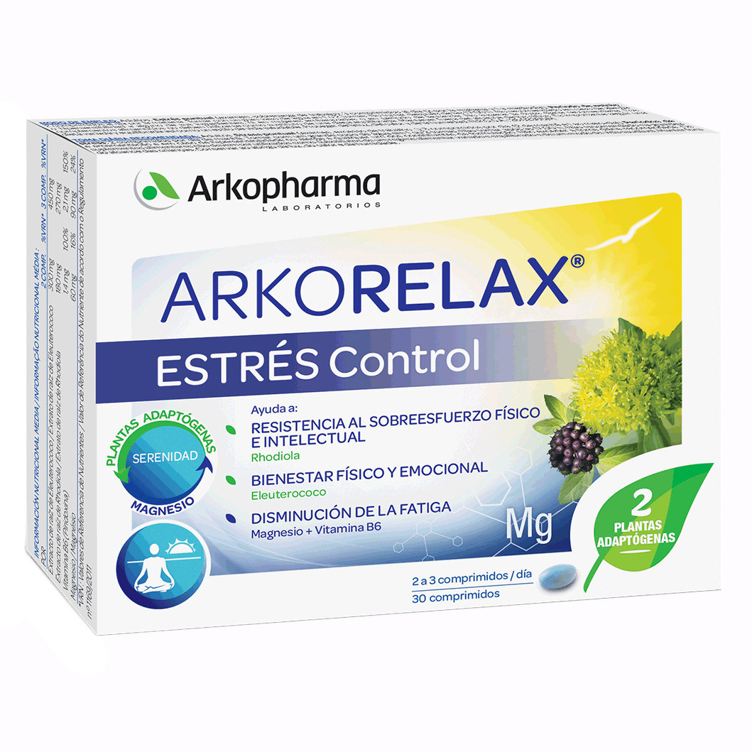 Imagen de Arkopharma Arkorelax Estrés Control 30 cápsulas