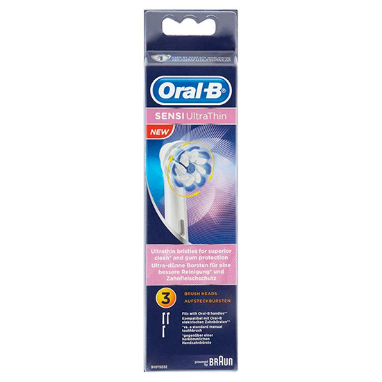 Imagen de Oral B Sensi Ultra Thin cabezales de recambio 3u