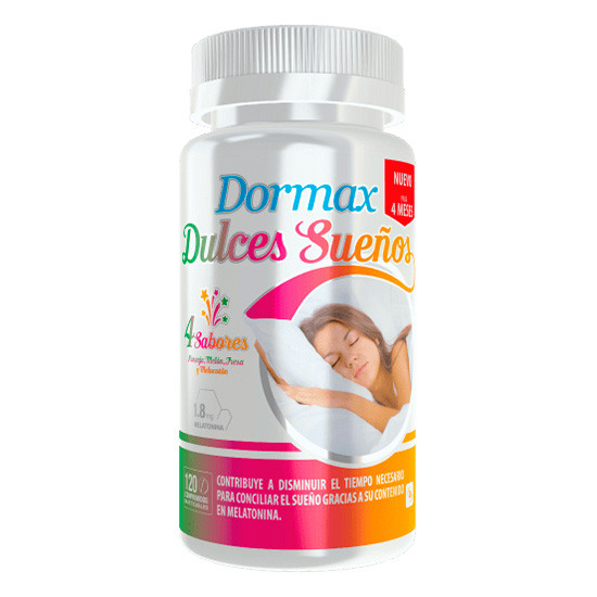 Imagen de Dormax 120 comprimidos masticables