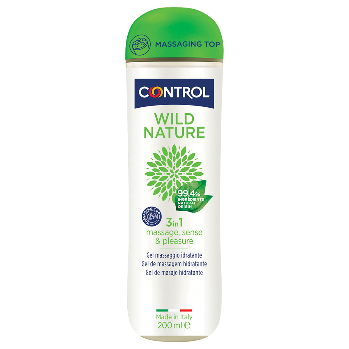 Imagen de Control gel masaje wild nature 200ml