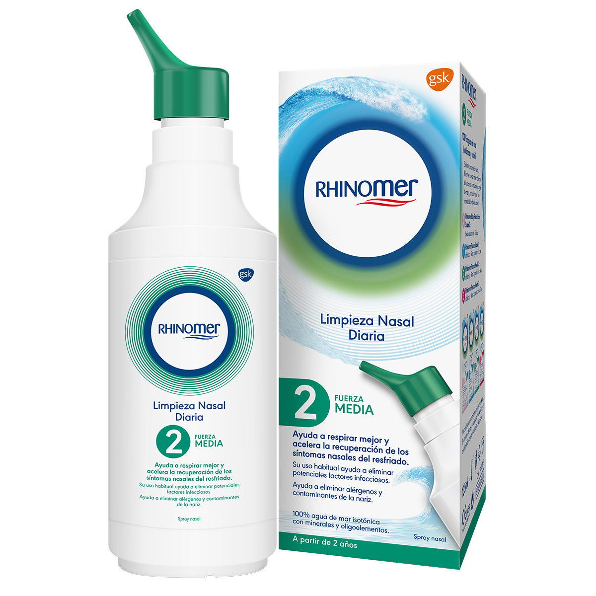 Imagen de Rhinomer fuerza 2 media 135ml