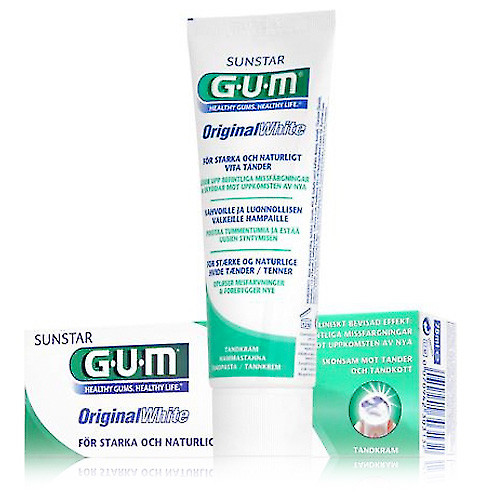 Imagen de GUM ORIGINAL WHITE PASTA DENTAL 75 ML