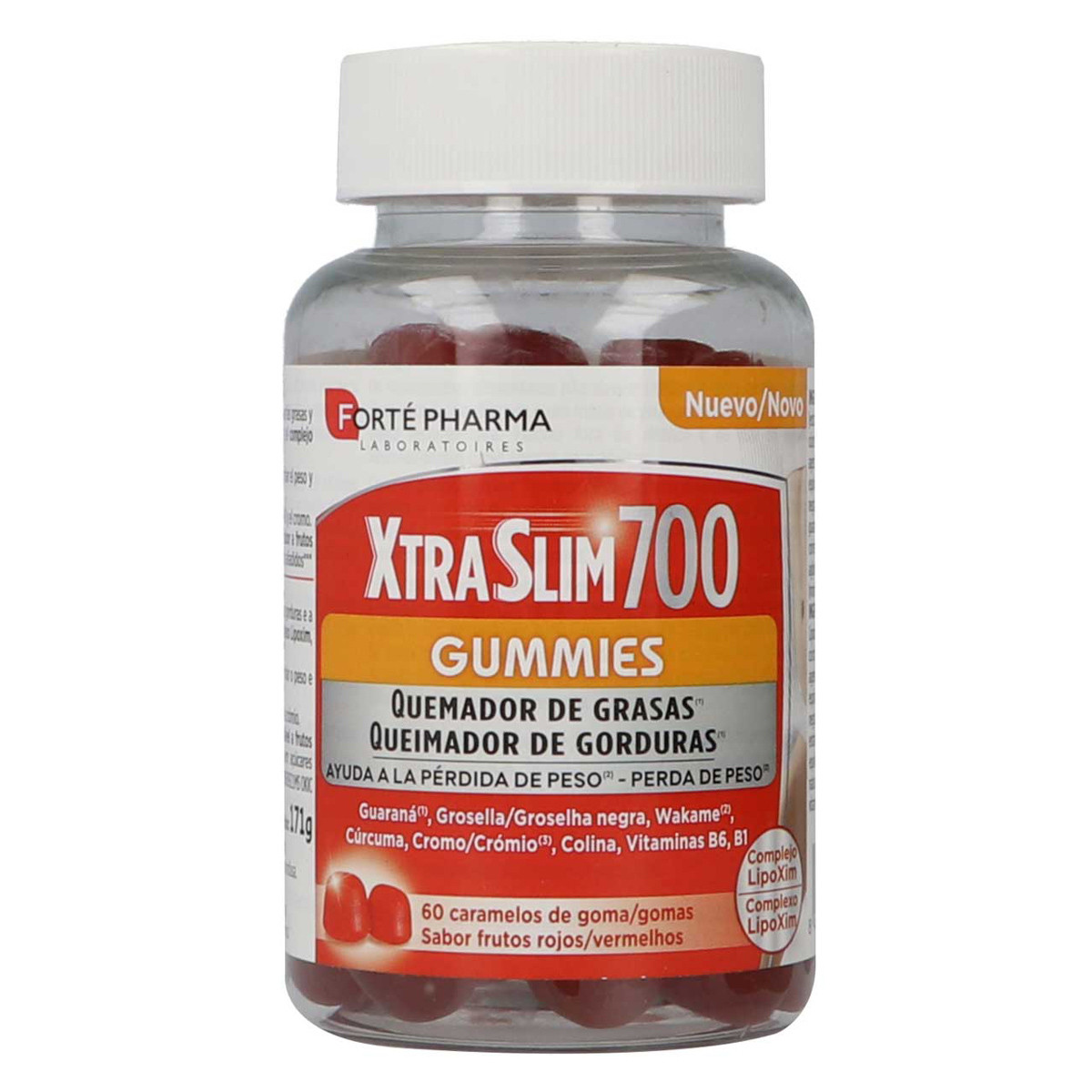 Imagen de Forté pharma xtraslim 700 gummies 60 caramelos