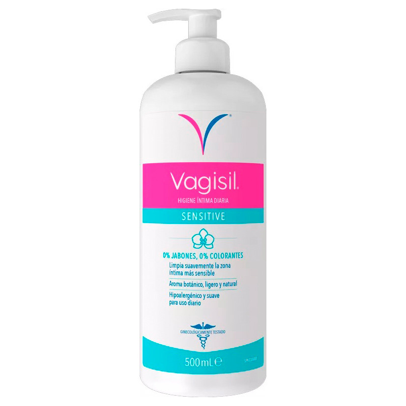 Imagen de Vagisil Higiene Íntima Diaria Sensitive 500ml