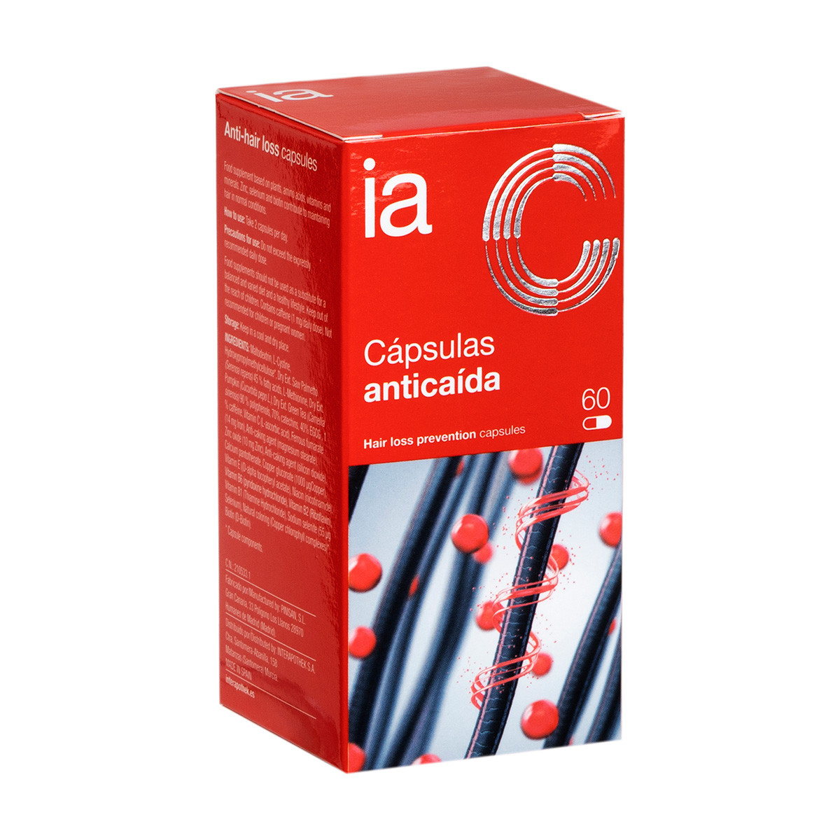 Imagen de Interapothek cápsulas anticaída 60uds