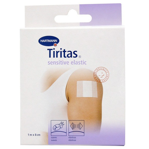 Imagen de Hartmann tiritas Sensitive Elastic 1m x 8cm