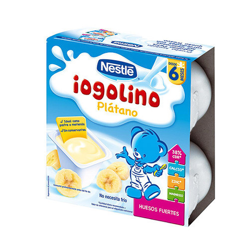 Imagen de Nestle Yogolino plátano 4x100g