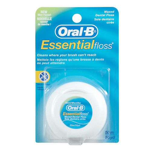 Imagen de OralB essential floss seda dental menta 50m