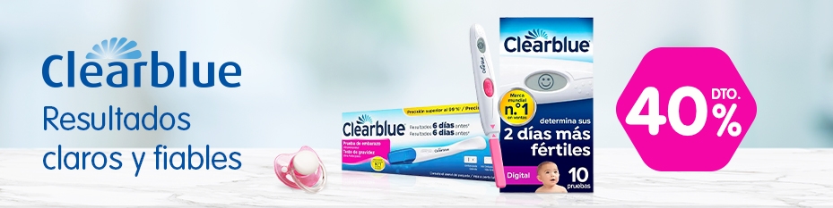 40% de descuento en Clearblue